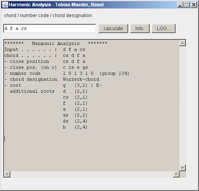 Harmonic analysis